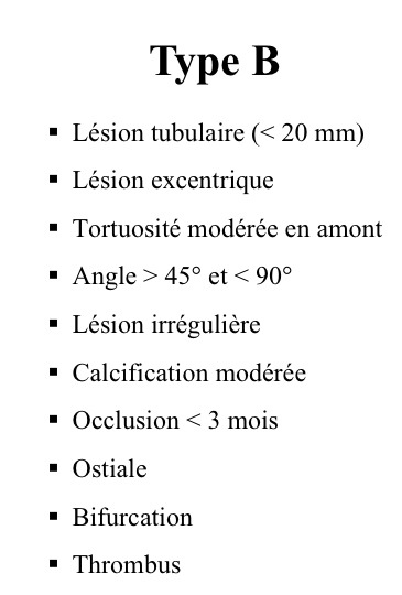 Classifications, Aspects Anatomiques Des Lesions - Flux TIMI ...